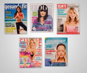 Zeitschriften Titel über Fayo Faszien Yoga